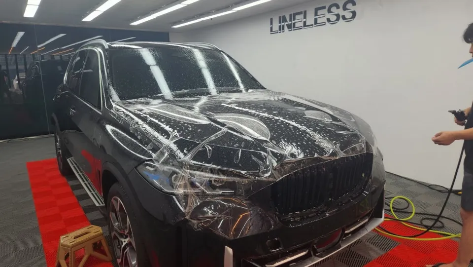 BMW X5のPPF施工事例|費用目安・仕上がり 施工写真 3-1