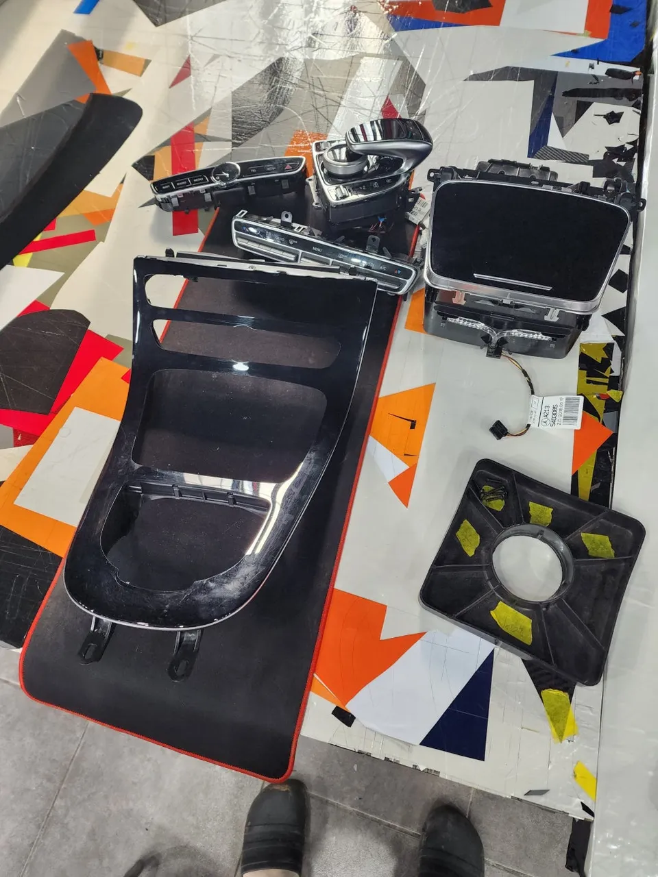 Mercedes-Benz E300 vinyl wrap - Mercedes-Benz E300 Interior Vinyl Wrap Review - Swirl Mark Remova photo 5