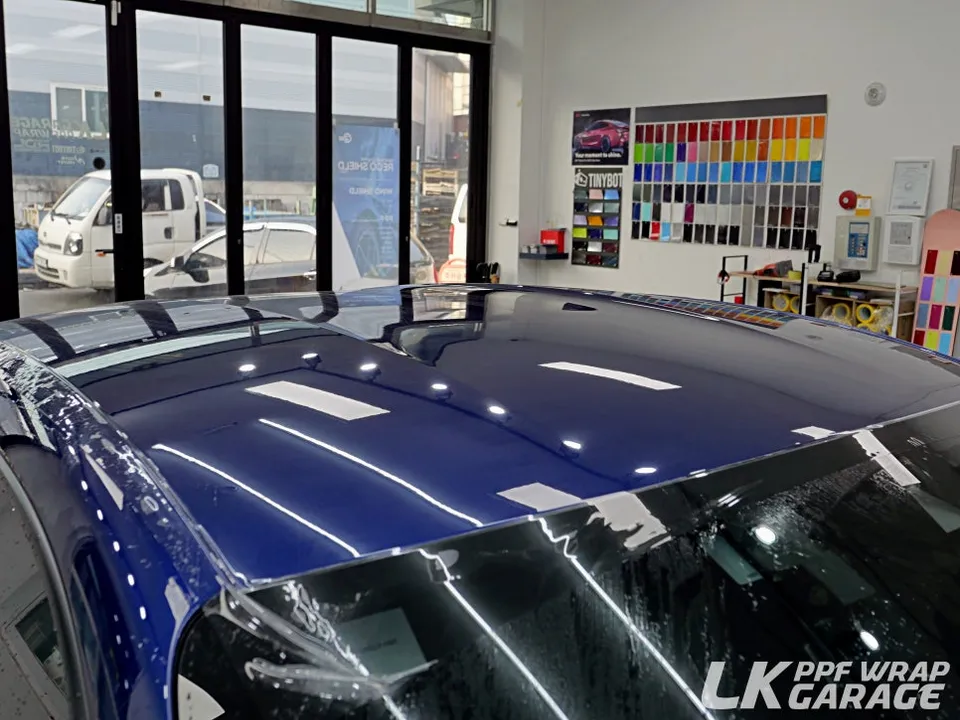 ポルシェ タイカン PPF施工事例|費用目安・仕上がり 施工写真 2-2