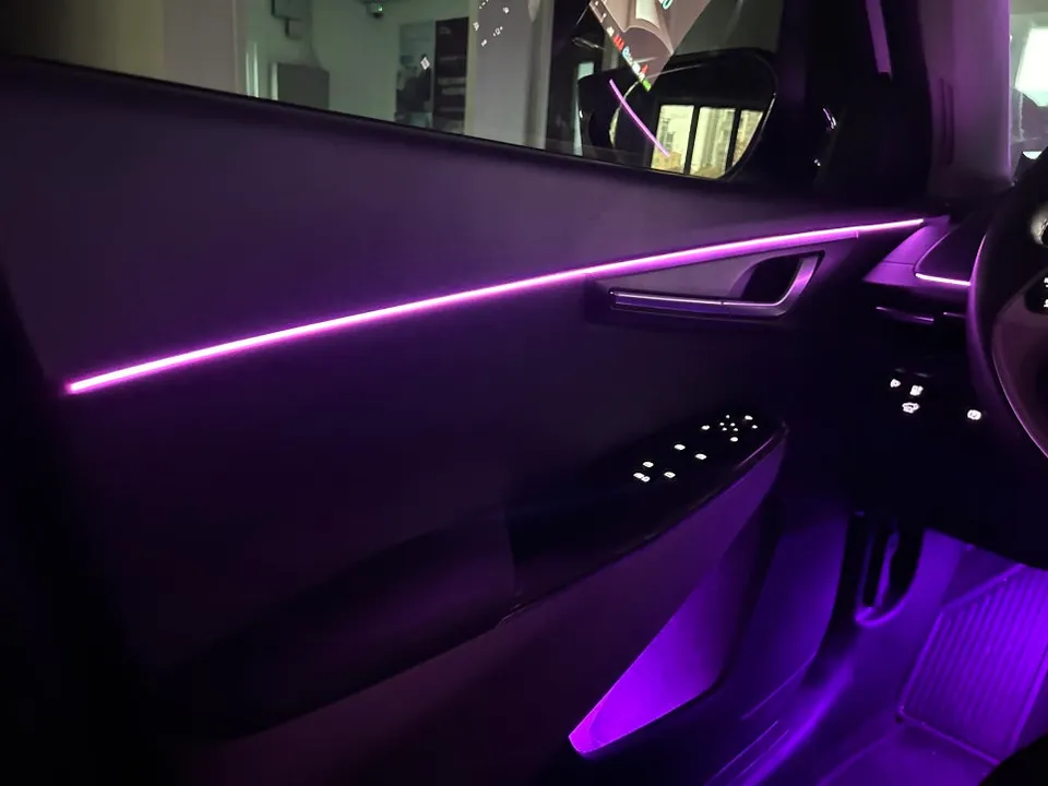 Kia EV6 ambient lighting - Kia EV6 Ambient Lighting Upgrade Review photo 3