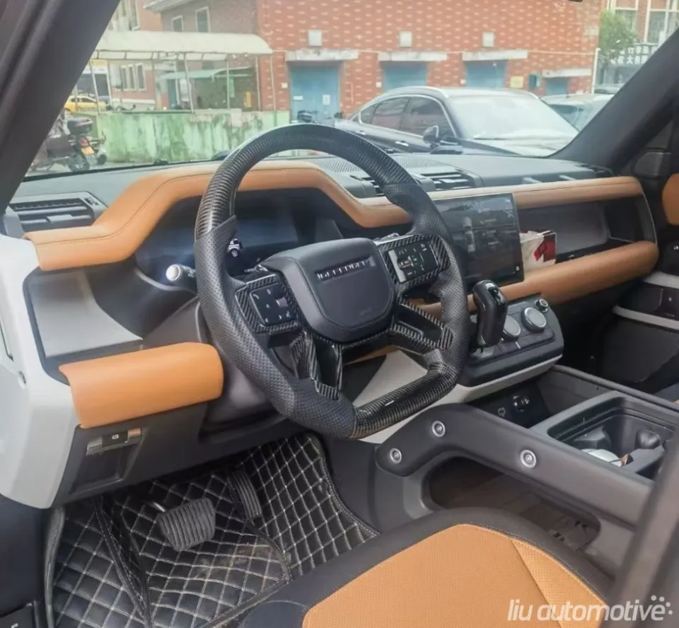 Land Rover Defender steering wheel - Land Rover Defender Carbon Steering Wheel Upgrade — ₩800,000+ photo 4