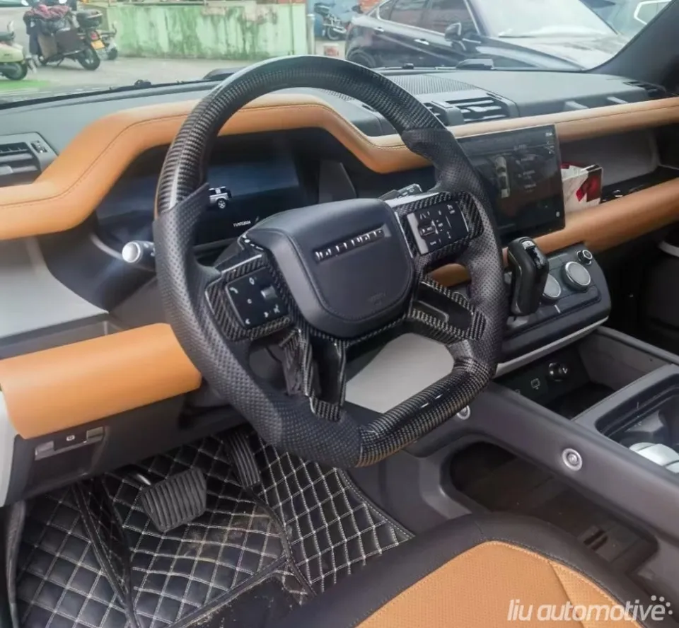 Land Rover Defender steering wheel - Land Rover Defender Carbon Steering Wheel Upgrade — ₩800,000+ photo 5