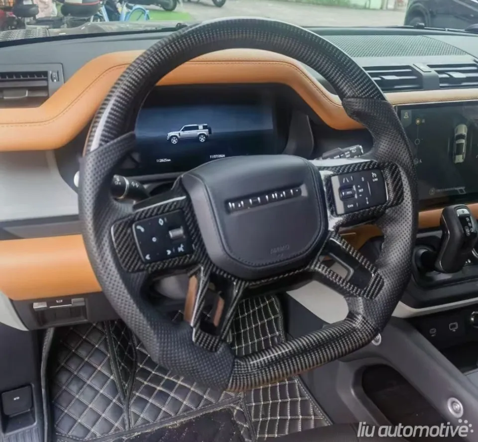 Land Rover Defender steering wheel - Land Rover Defender Carbon Steering Wheel Upgrade — ₩800,000+ photo 6