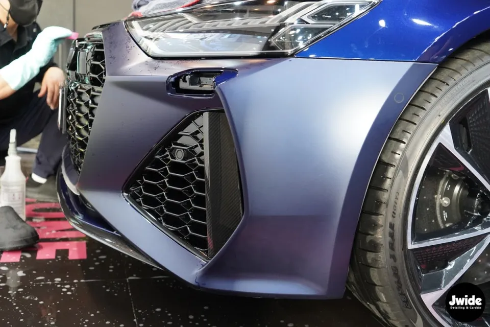 Audi RS7 PPF施工事例｜マットな仕上がり 施工写真 5