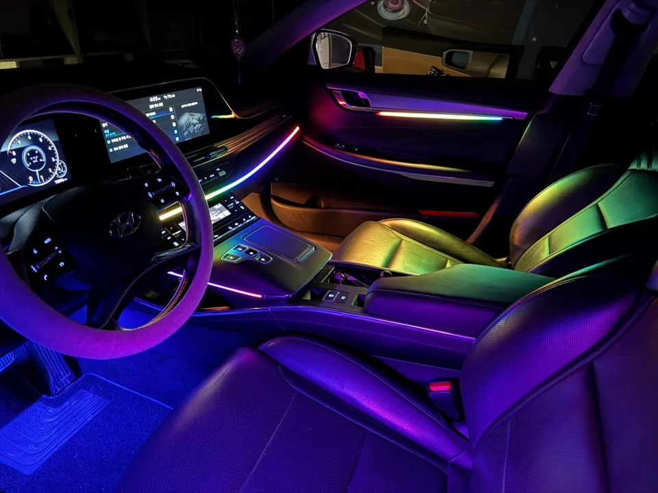Hyundai The New Grandeur Ambient Lighting Review — Under $40 photo 1