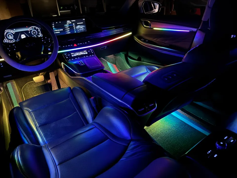 Hyundai The New Grandeur Ambient Lighting Review — Under $40 photo 2
