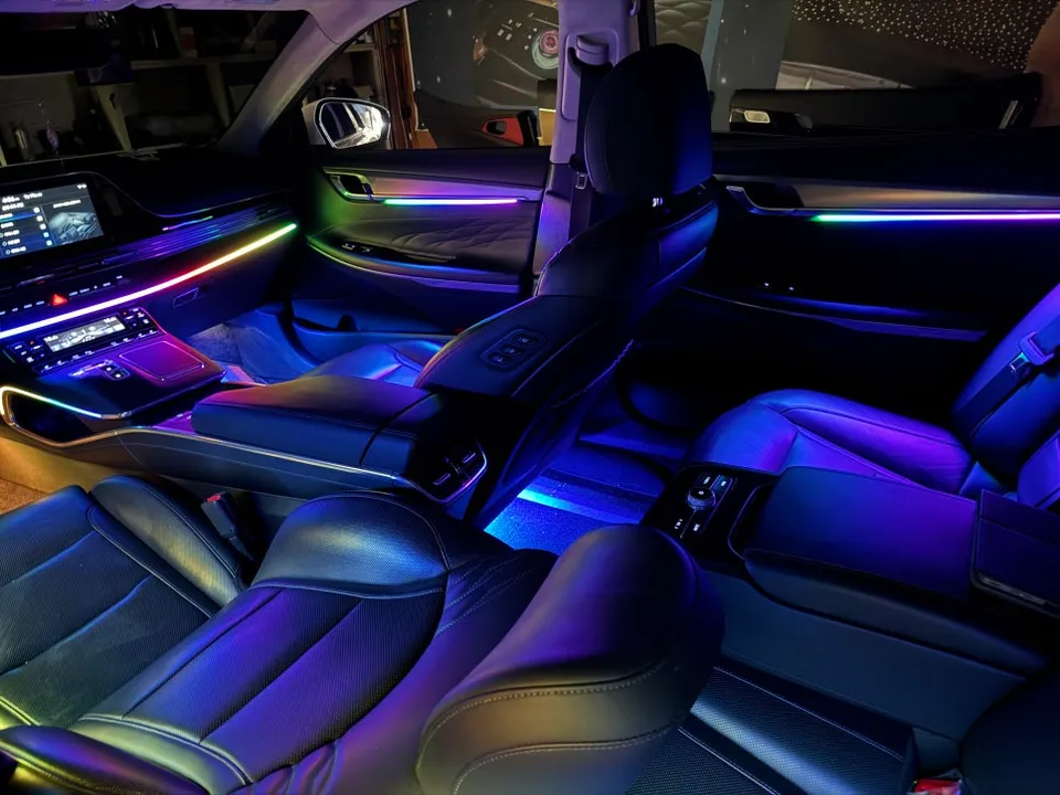 Hyundai The New Grandeur ambient lighting - Hyundai The New Grandeur Ambient Lighting Review — Under $40 photo 3