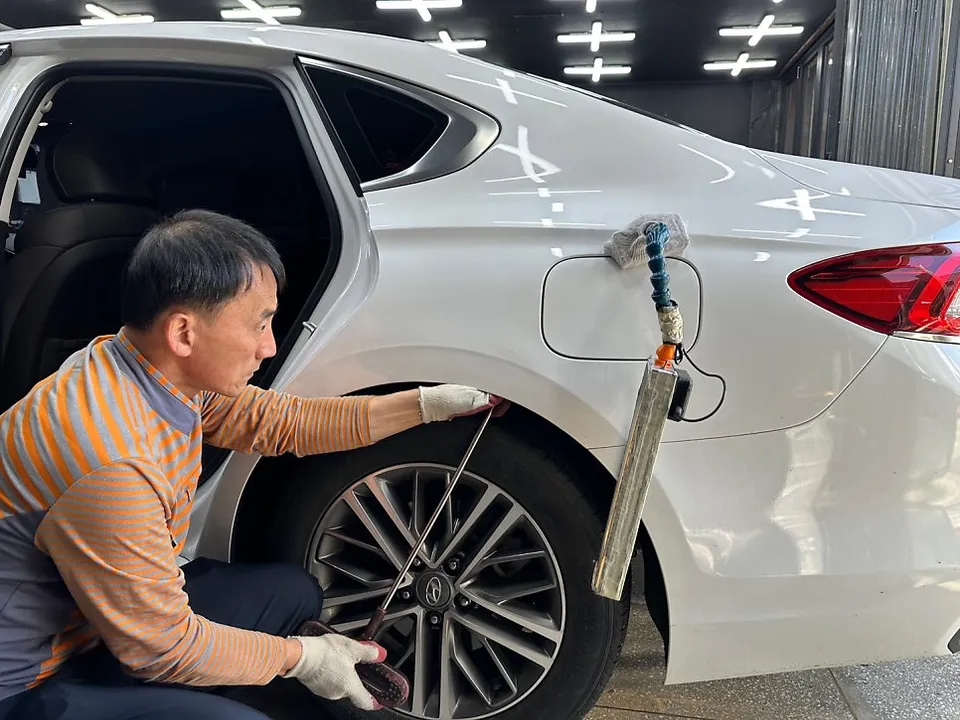 Hyundai Grandeur IG body repair review