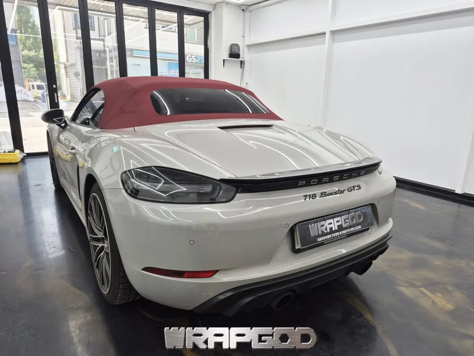 Porsche BoxsterのPPF施工事例｜費用目安・仕上がり 施工写真 1-2