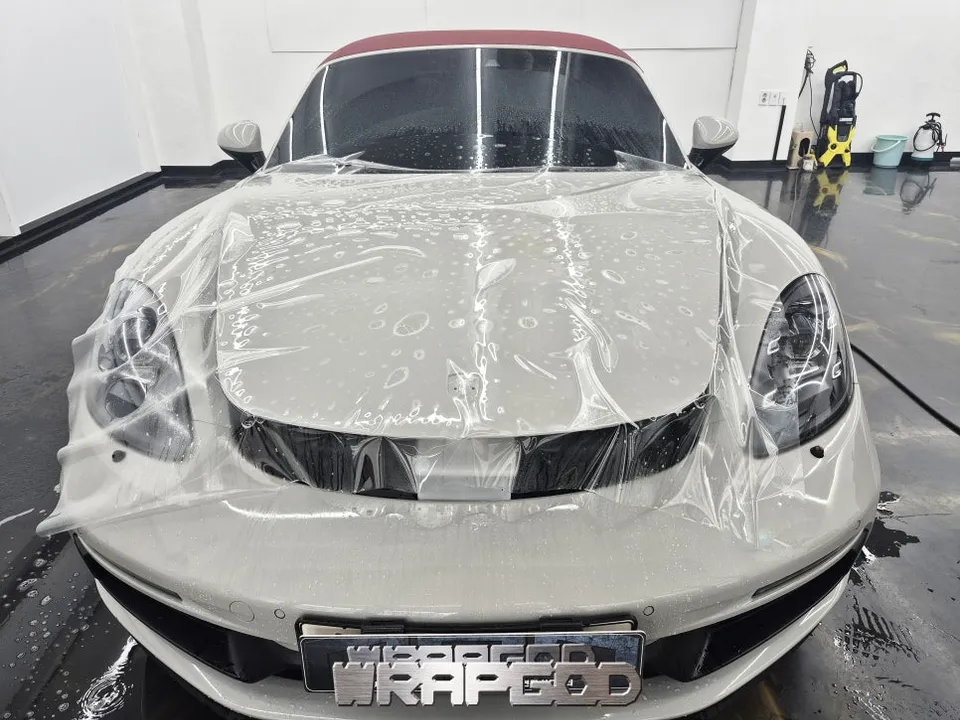 Porsche BoxsterのPPF施工事例｜費用目安・仕上がり 施工写真 3-2