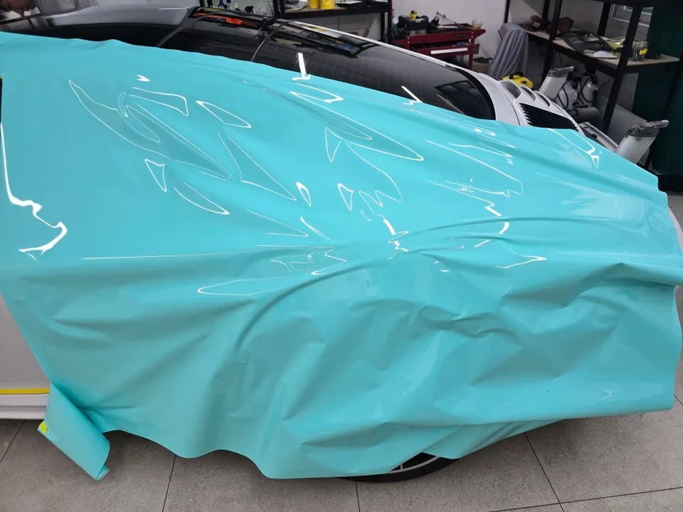 Porsche 911のカーラッピング事例 施工写真 5