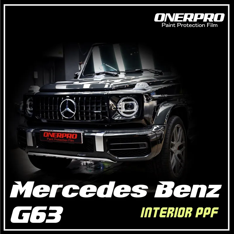 メルセデス・ベンツ G63 AMGのPPF施工事例|韓国での実例 施工写真 1-1