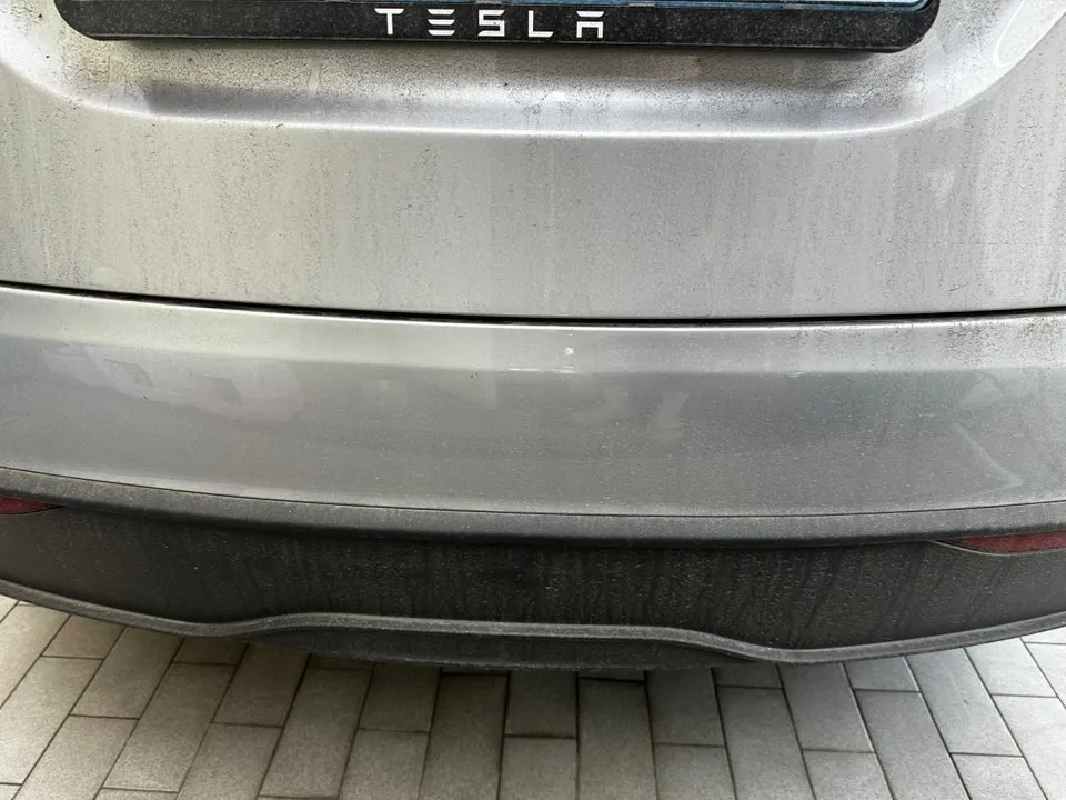 Tesla Model Xのガラスコーティング事例 施工写真 6