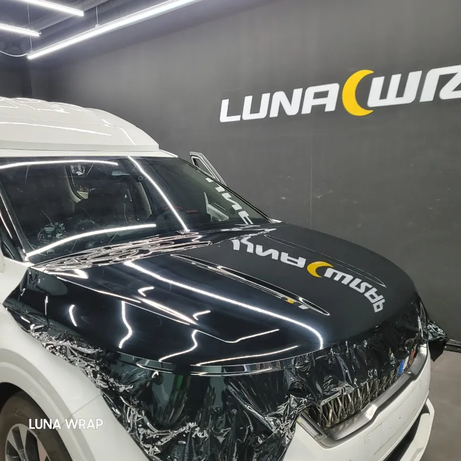 Kia Carnival Hi-Limousineのカーラッピング事例|費用目安・仕上がり 施工写真 3-2