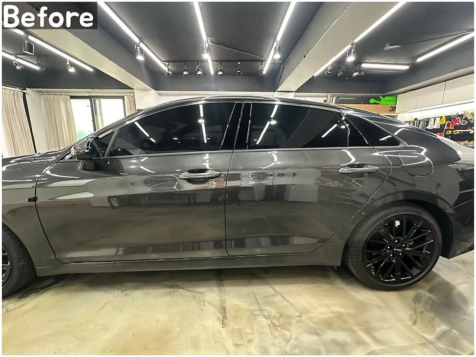 Kia K5 DL3のカーラッピング事例 施工写真 2