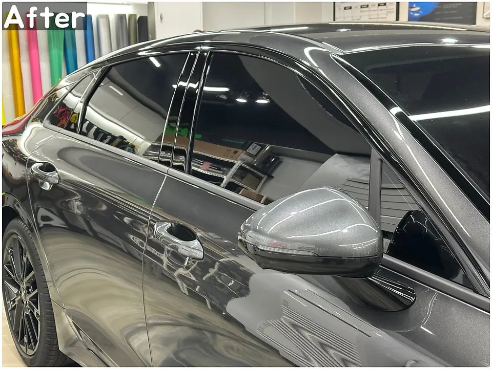Kia K5 DL3のカーラッピング事例 施工写真 5