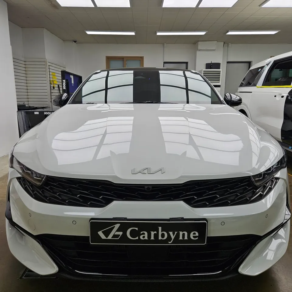 Kia K5 DL3 Vinyl Wrap Review: Emblem Removal & Partial Wrap
