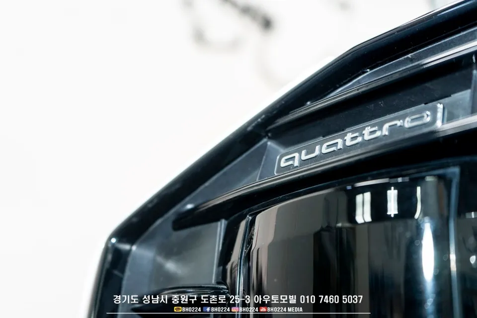 Audi A6のカーラッピング事例 施工写真 2-2