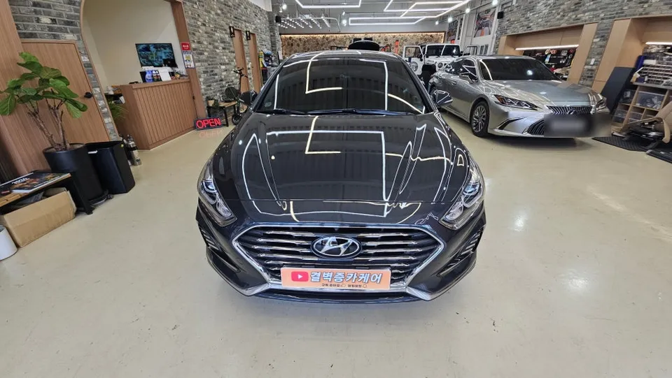 Hyundai Sonata interior customization installation result