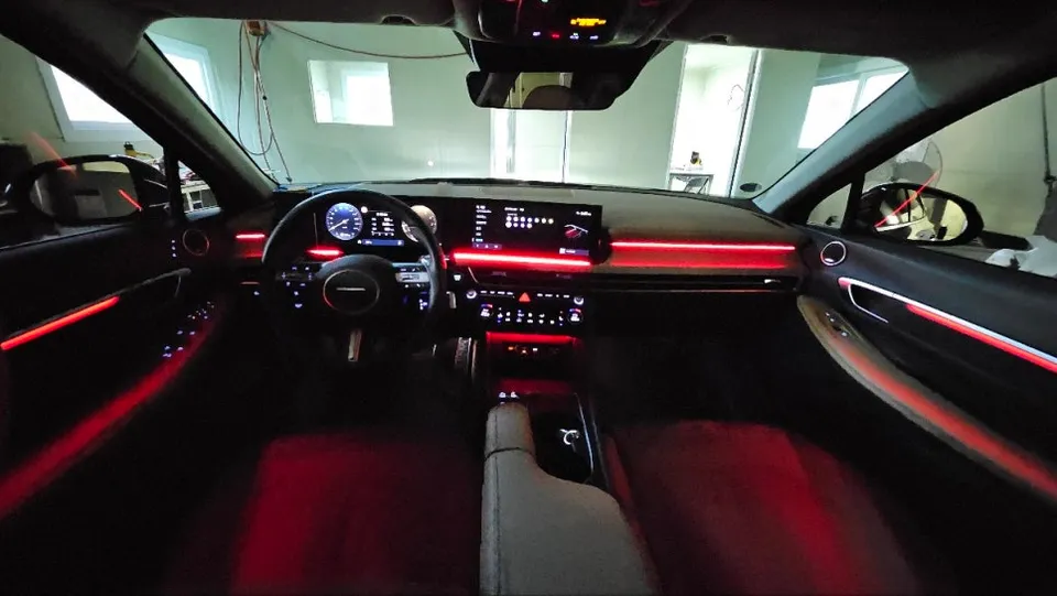 Hyundai Sonata DN8 ambient lighting - Hyundai Sonata Ambient Lighting Upgrade Review photo 4