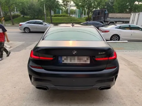 BMW 3 Series G20 vinyl wrap - BMW 3 Series G20 Vinyl Wrap Review: Satin Black photo 6