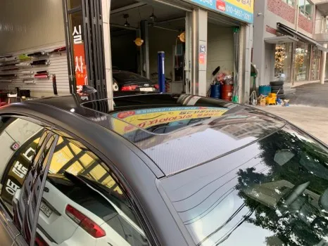 BMW 3 Series G20のカーラッピング事例 施工写真 3-2