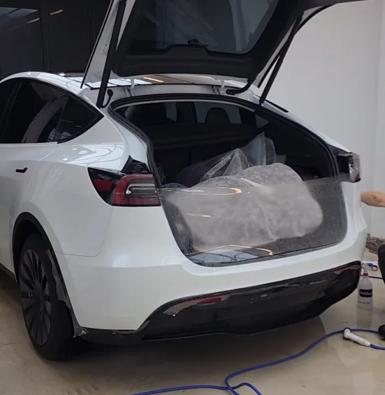 Tesla Model YのPPF施工事例|費用目安・仕上がり 施工写真 2-2