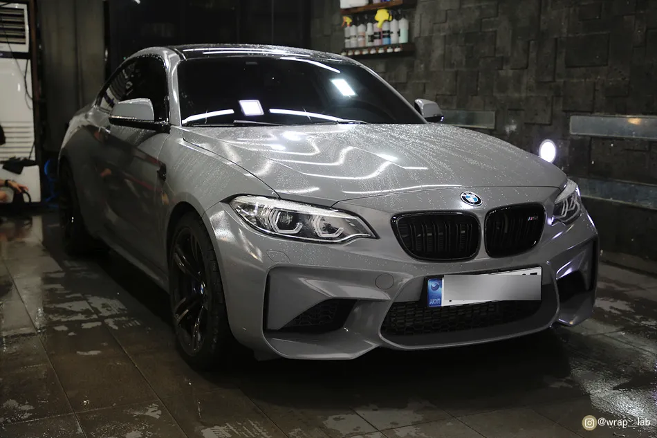 BMW M2 vinyl wrap - BMW M2 Vinyl Wrap Review: Insurance Coverage & Full Wrap Details photo 5