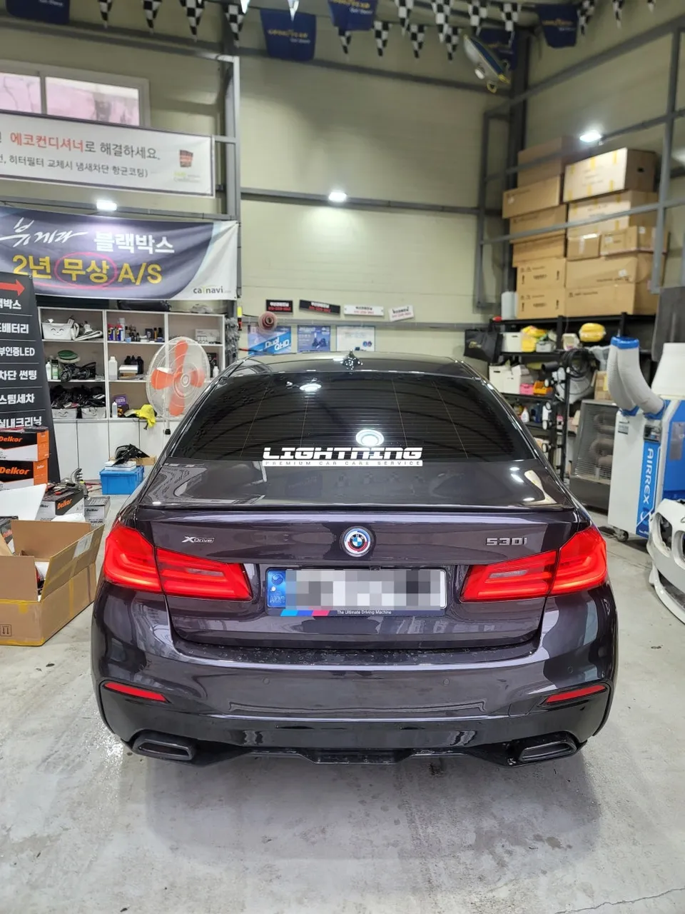 BMW 5 Series body kit - BMW 5 Series Body Kit Installation Review photo 4