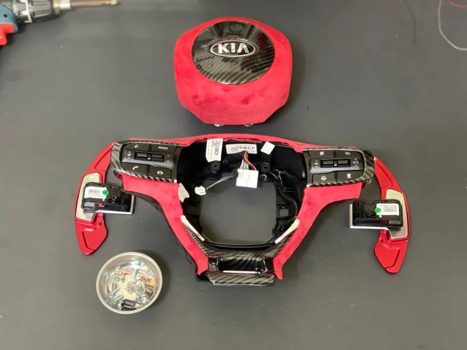 Kia K5 steering wheel - Kia K5 Steering Wheel Customization Review — Cost & Results photo 4