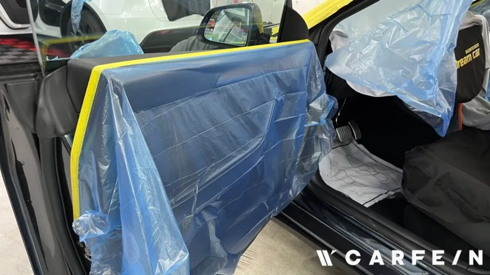 Tesla Model Y PPF施工事例|費用目安と仕上がり 施工写真 1-3
