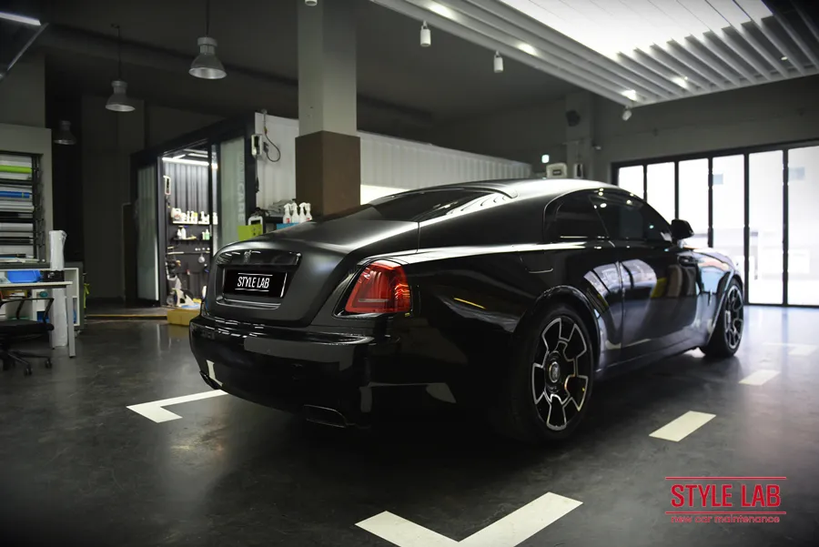 Rolls-Royce Wraithのカーラッピング事例|費用目安・仕上がり 施工写真 3-2