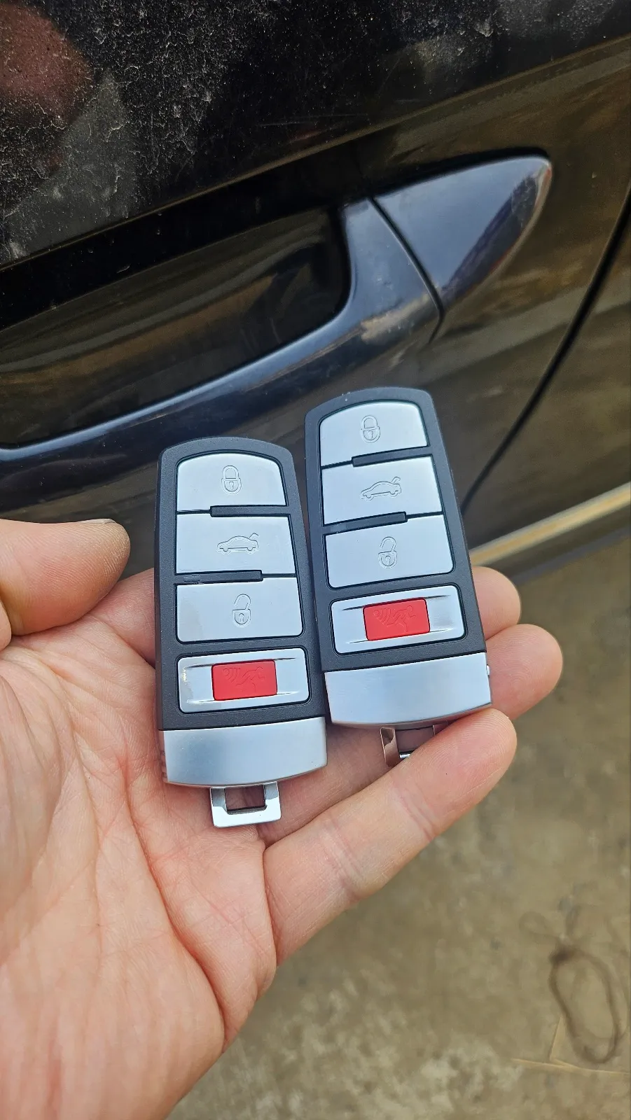 Volkswagen CC oem options installation result