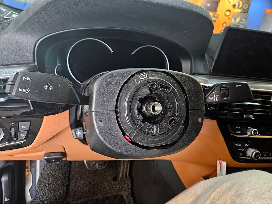 BMW 5 Series G30 body repair - BMW G30 5 Series BC Button Repair Review — Affordable Fix photo 5