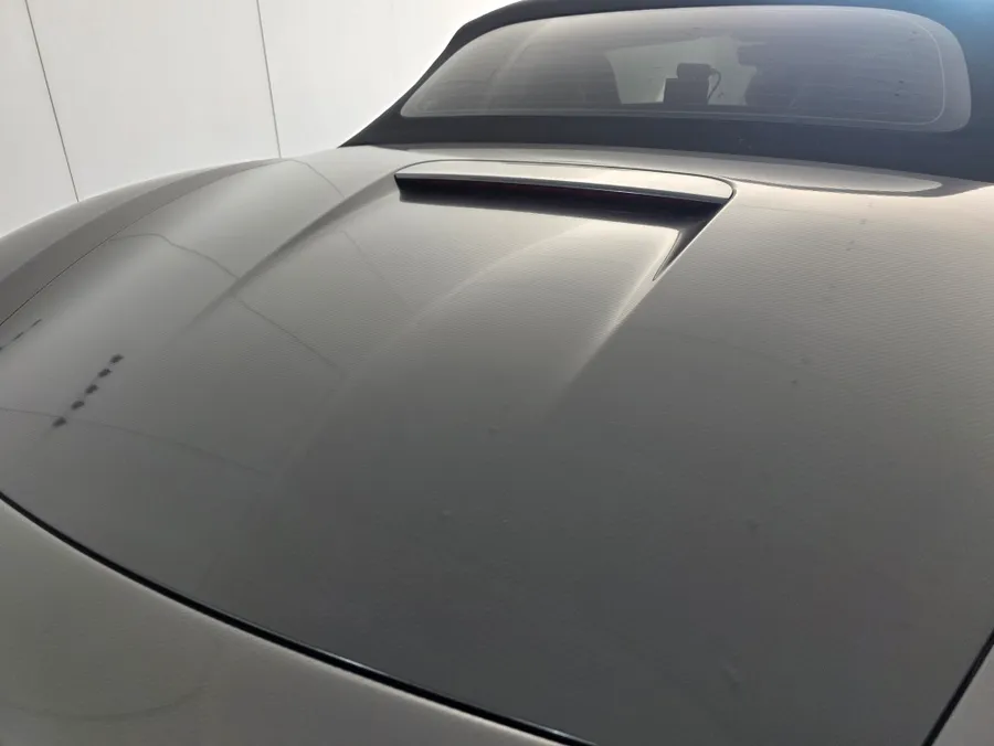 Porsche 718 Boxsterのカーラッピング事例｜サテンダークグレー 施工写真 2-2