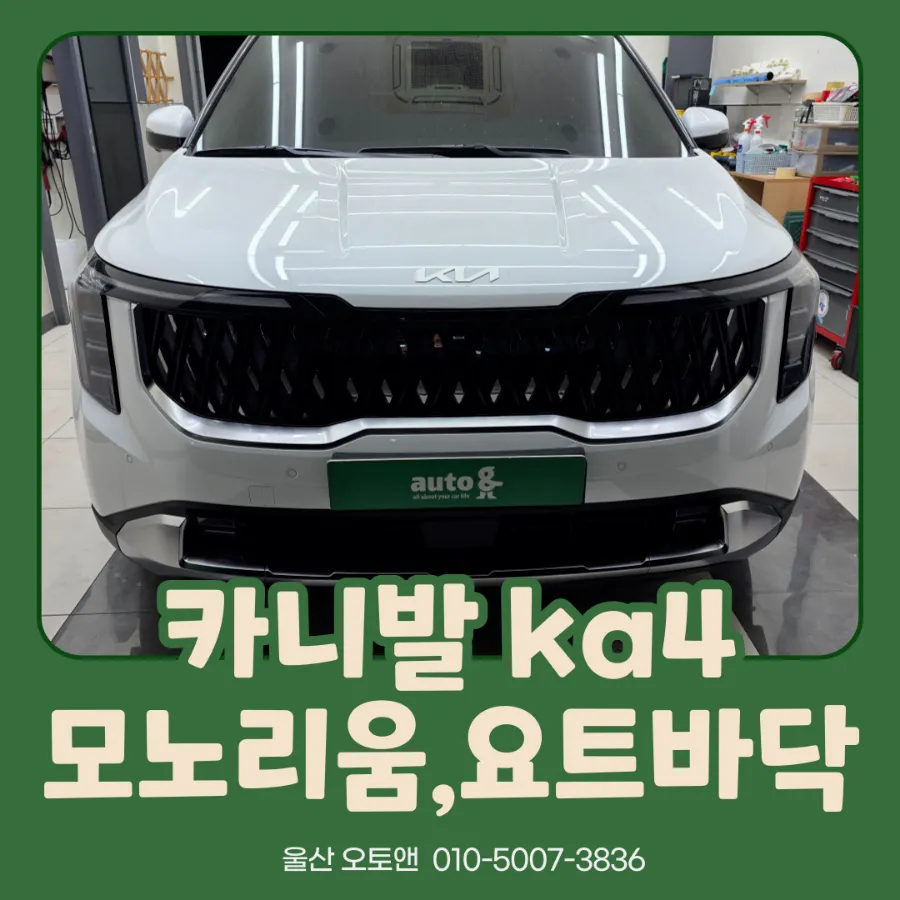 Kia Carnival KA4 interior customization installation result