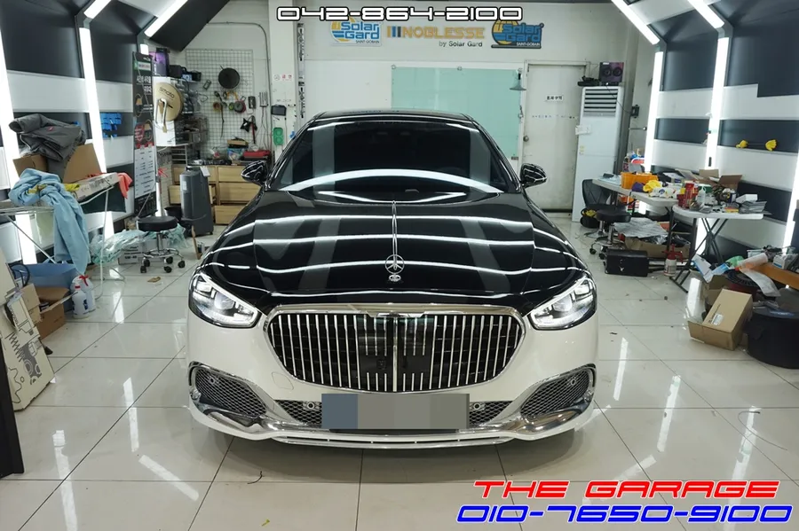 Mercedes-Benz S-Class W223 car audio installation result
