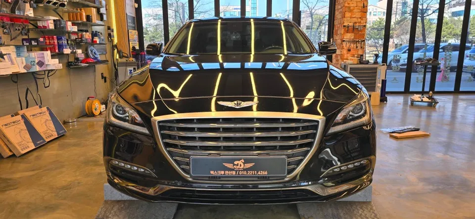 Genesis G80 DH oem options installation result