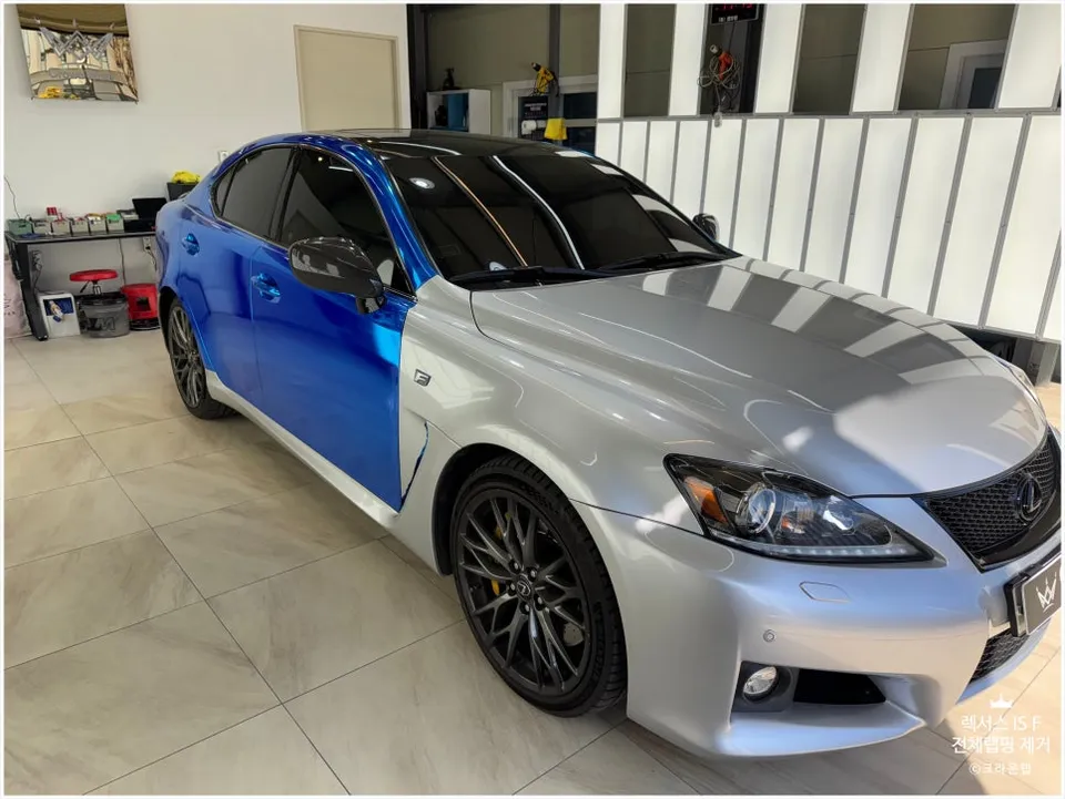 Lexus IS vinyl wrap - Lexus IS Vinyl Wrap Removal & Restoration Review photo 4