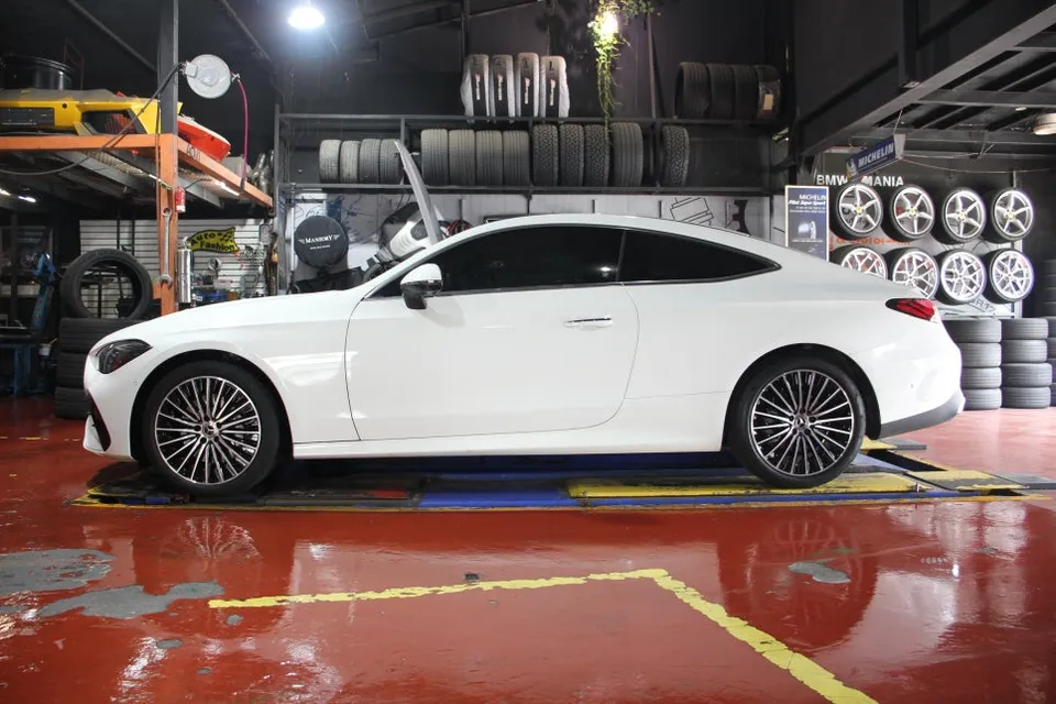 Mercedes-Benz CLE wheel repair - Mercedes-Benz CLE Wheel Repair & Painting Review photo 4