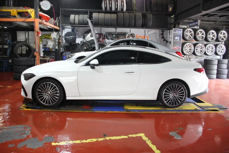Mercedes-Benz CLE wheel repair - Mercedes-Benz CLE Wheel Repair & Painting Review photo 5