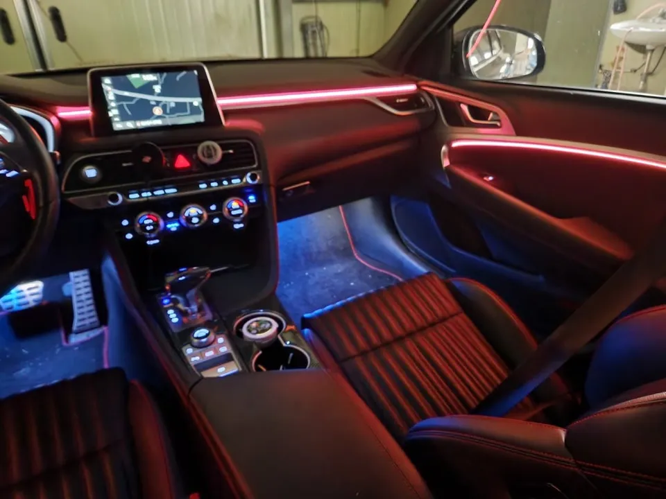 Genesis G70 ambient lighting - Genesis G70 Ambient Lighting Review: Cost & Results photo 6