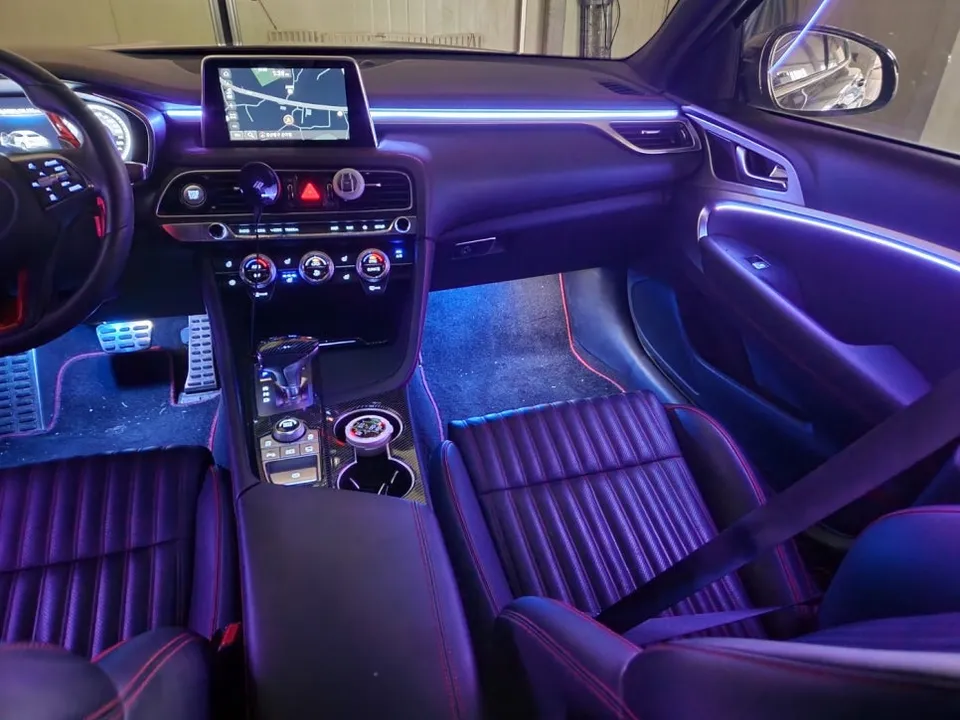 Genesis G70 ambient lighting - Genesis G70 Ambient Lighting Review: Cost & Results photo 7