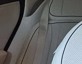 Genesis G90 interior customization - Genesis G90 Interior Customization Review: Black Seatbelt Upgrade photo 6