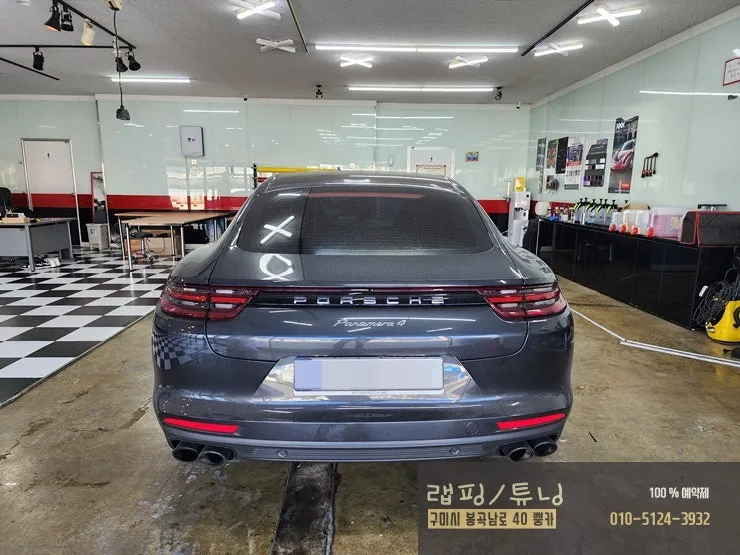 Porsche Panamera 4 vinyl wrap - Porsche Panamera 4 Vinyl Wrap Review: Slate Grey Color Change photo 5