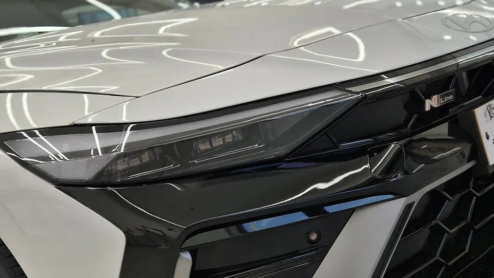 Hyundai ElantraのPPF施工事例｜費用目安と仕上がり 施工写真 1-1
