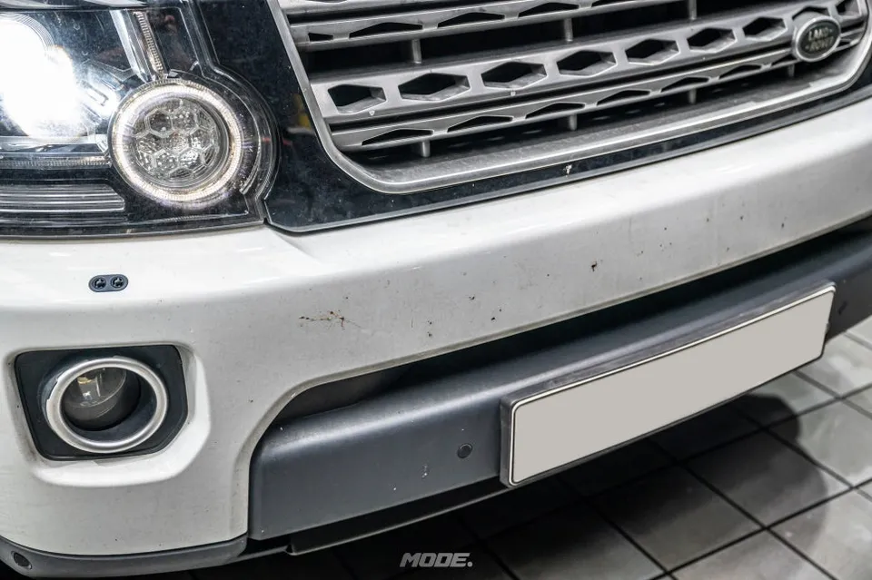 Land Rover Discovery 4のガラスコーティング事例 施工写真 2-2