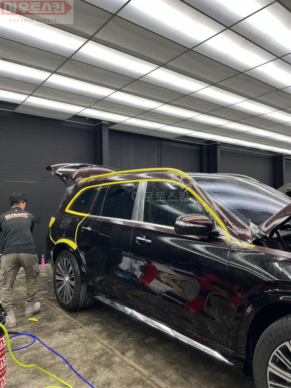 Mercedes-Benz GLS Maybach PPF施工事例|費用目安・仕上がり 施工写真 1-2