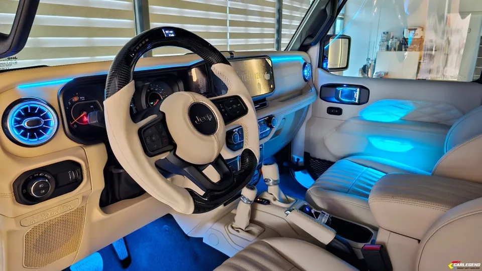 Jeep Wrangler ambient lighting - Jeep Wrangler Ambient Lighting Installation Review — Cost photo 3