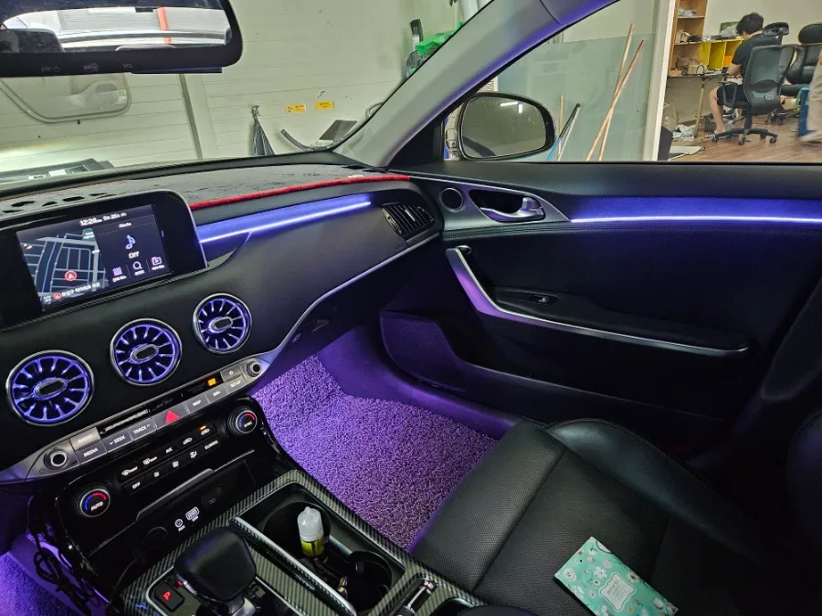 Kia Stinger ambient lighting - Kia Stinger Ambient Lighting Review — Enhanced Interior Mood photo 4